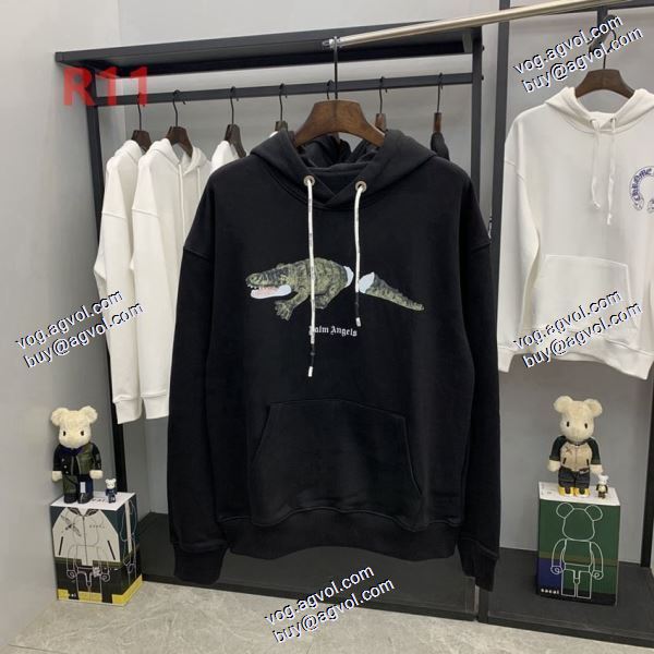素敵 パーム エンジェルス Palm Angels スーパーコピー 激安 2020秋冬 パーカー 2色可選 断尾ワニ美潮カップルハットカバー